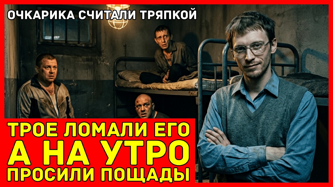 В пресс-хату кинули тихого ОЧКАРИКА — к утру его боялись ВСЕ, включая СЛЕДАКА