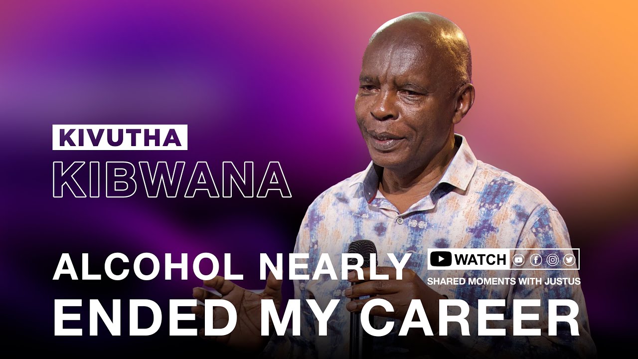 Alcohol nearly ended my career - Prof. Kivutha Kibwana #sharedmomentswithjustus