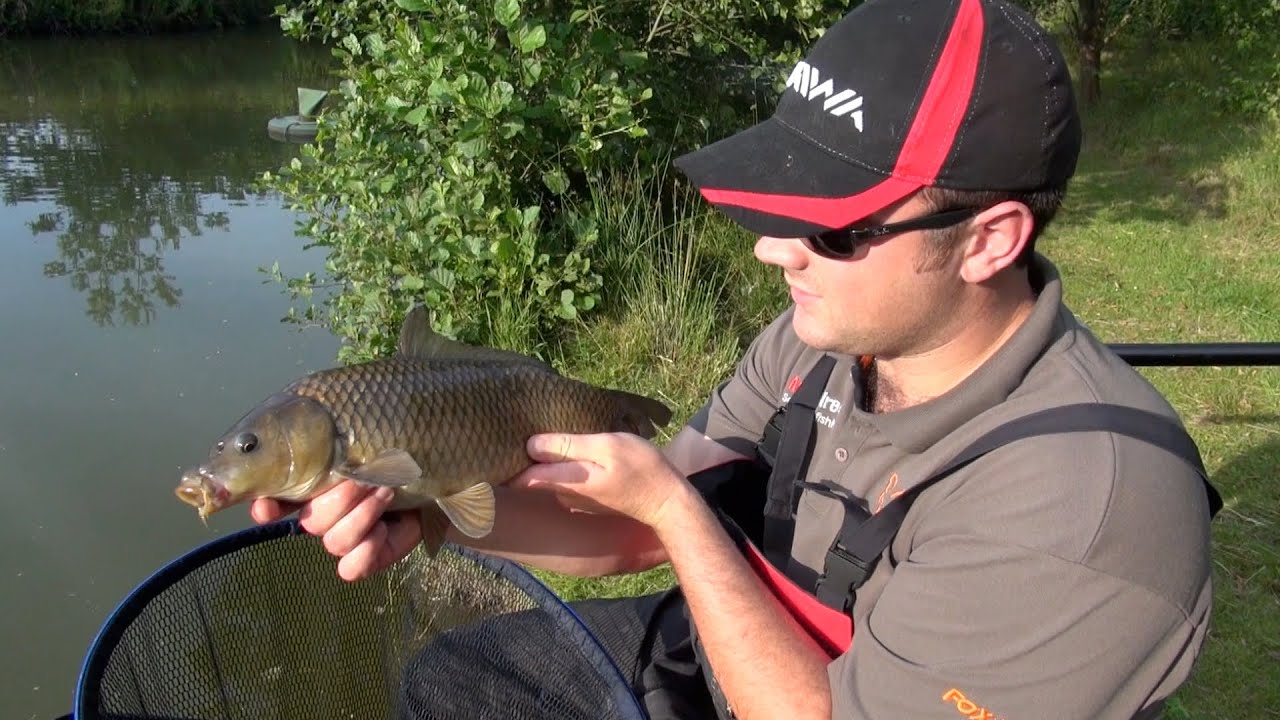 Pole Fishing For Carp Using Pellet - 