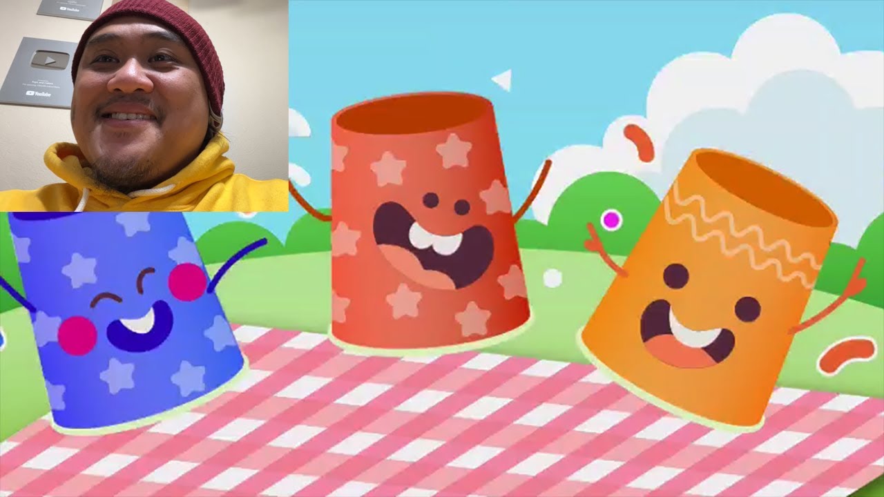 Uncle Sam Plays the Cup Swap Game on the TC App