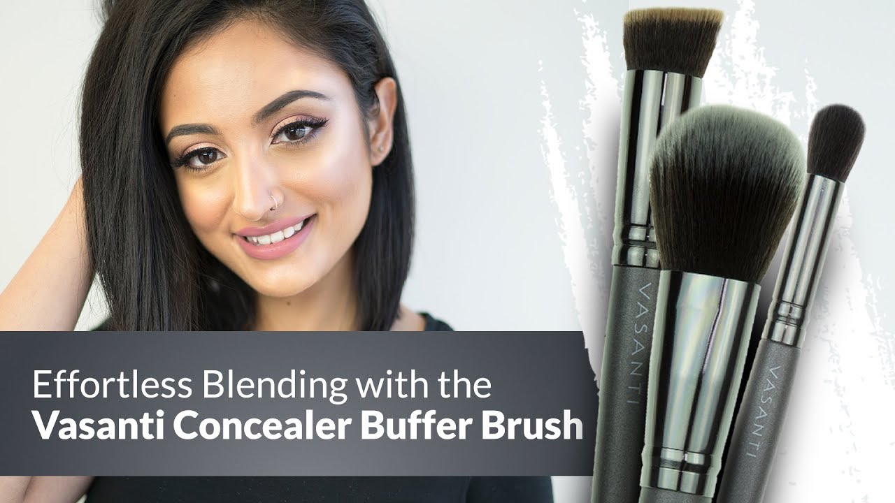 Effortless Blending with the Vasanti Concealer Buffer Brush | Vasanti Cosmetics
