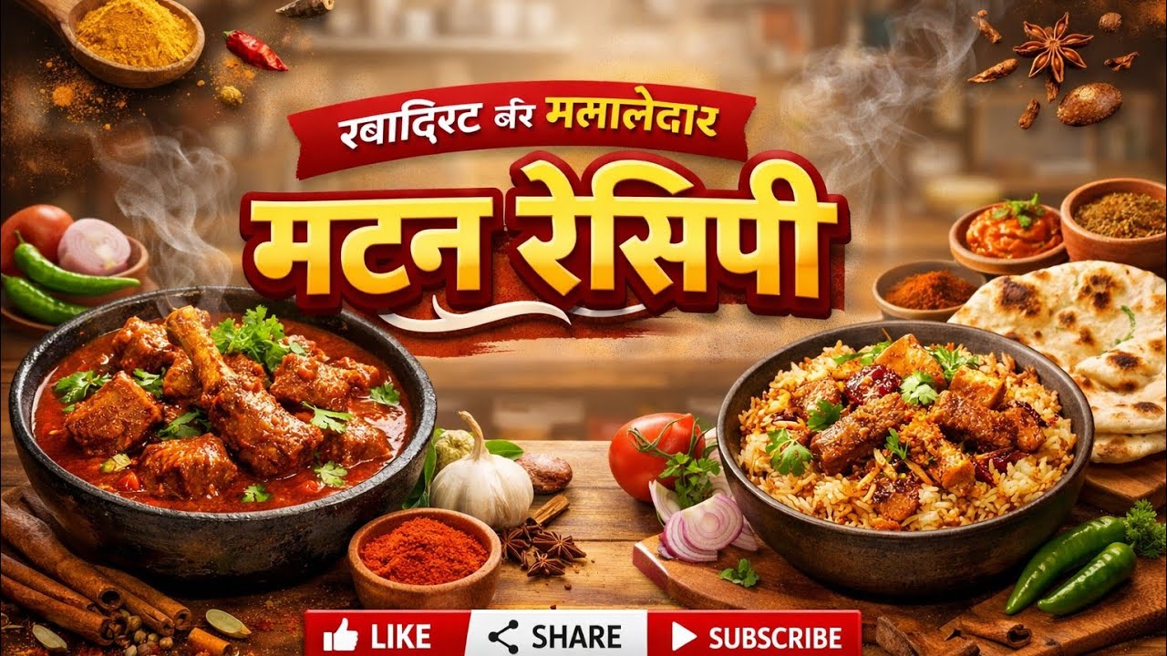 Desi Style Mutton Recipe At Home – स्वाद ऐसा कि बार-बार खाने का मन करे! (PART-1)