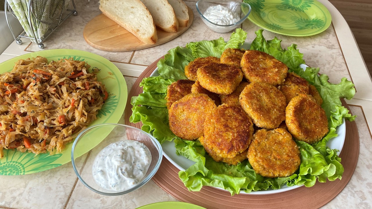 A hearty meatless lunch, easy and simple!