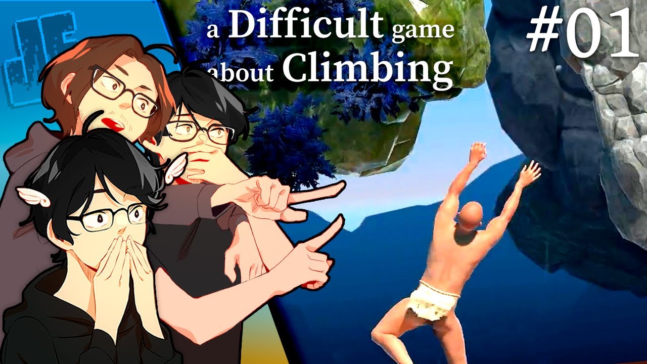 colocamos o Jean pra sofrer em nome de vocês 😈 - A Difficult Game About Climbing #1