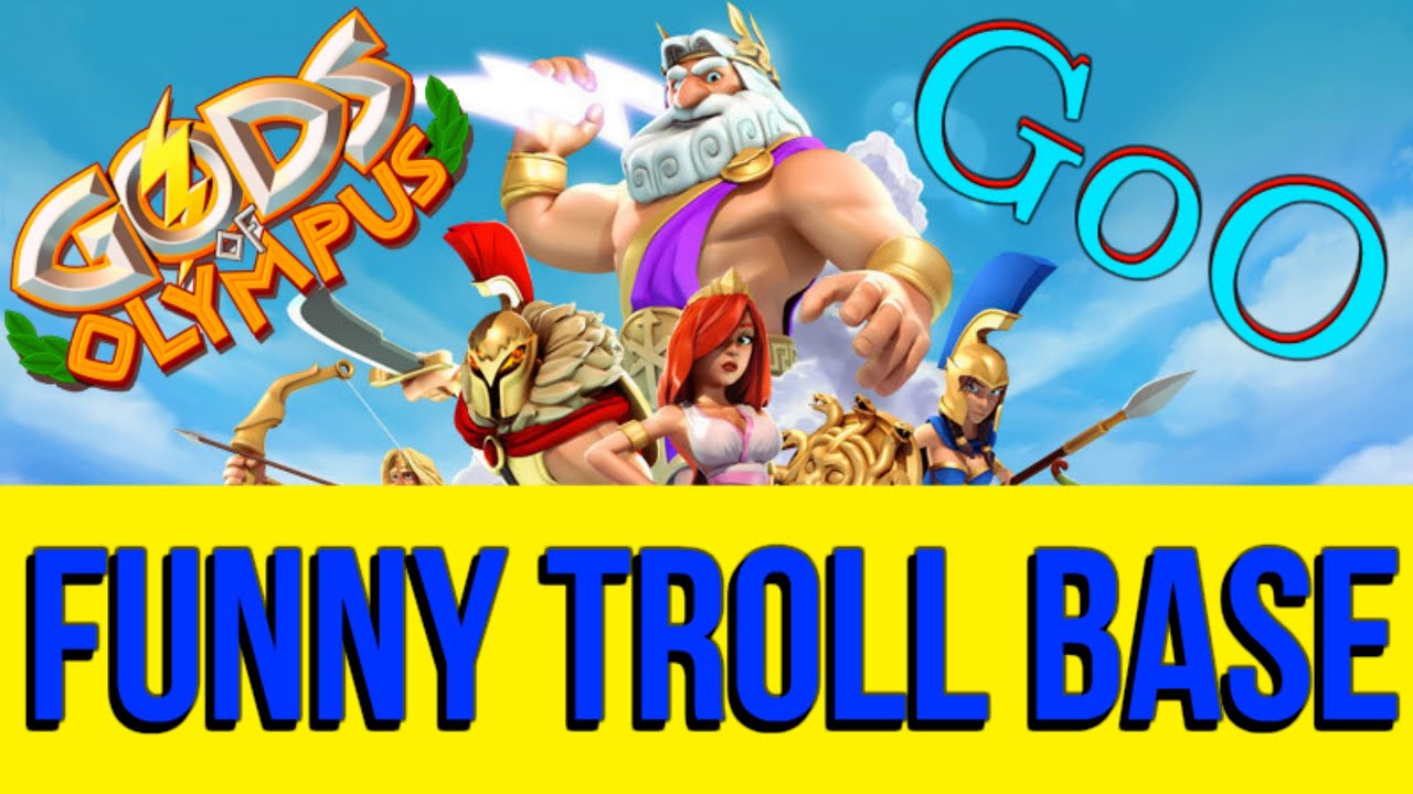 Gods of Olympus Defence Gameplay | Funny Troll Base in Action!!! | Episode 20 | ios HD
