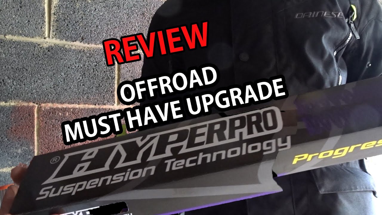 Hyperpro/Touratech Progressive Springs Review