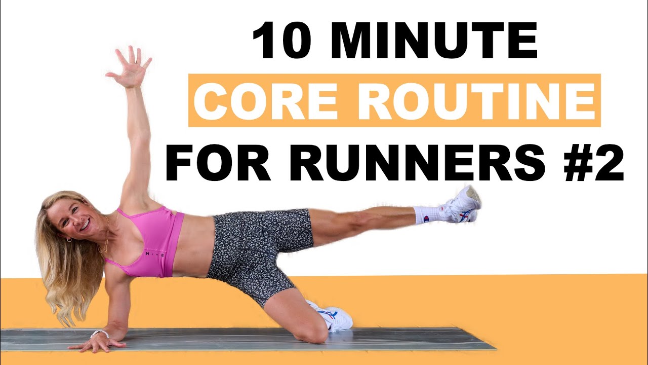 Pilates for runners - CORE STRENGTH FOR RUNNERS 11min session [ pre run core strength #2]