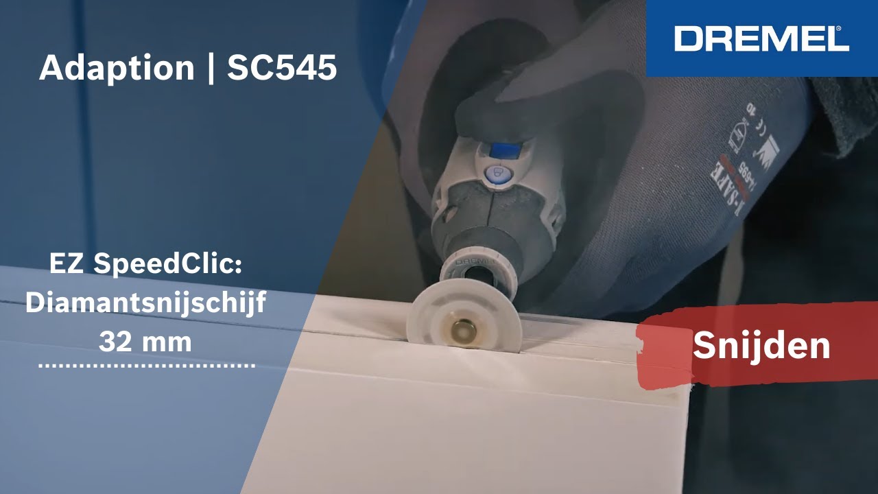 Dremel SC545, EZ SpeedClic diamantsnijschijf 38 mm