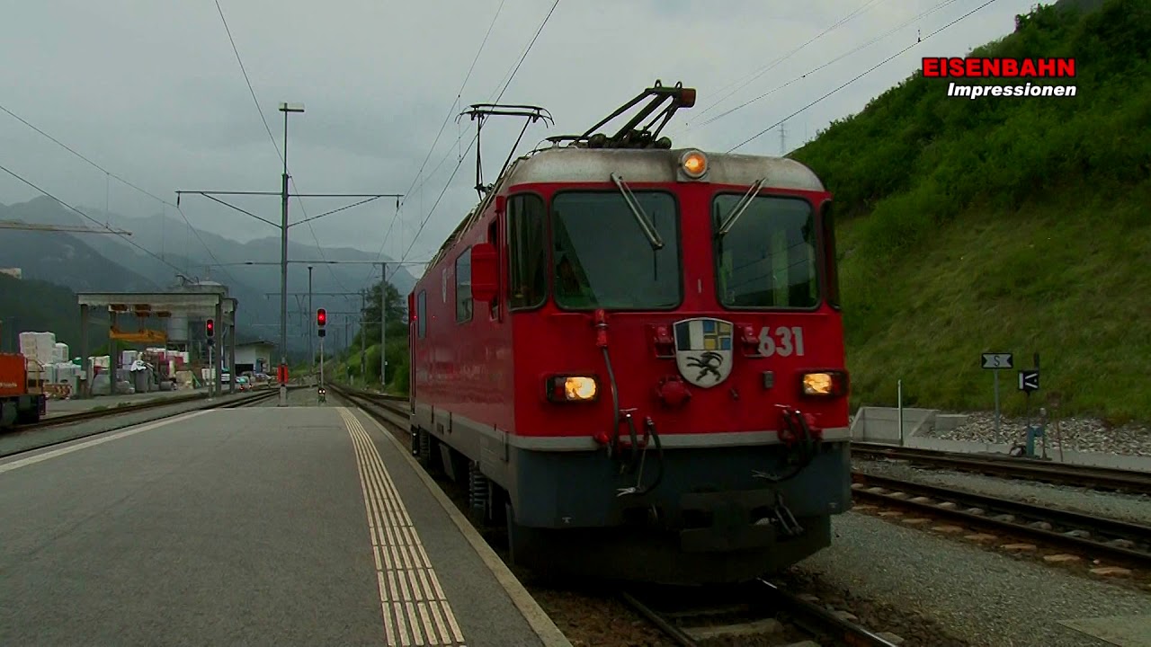 Bahnhof Scuol Tarasp -Endpunkt einer Vision