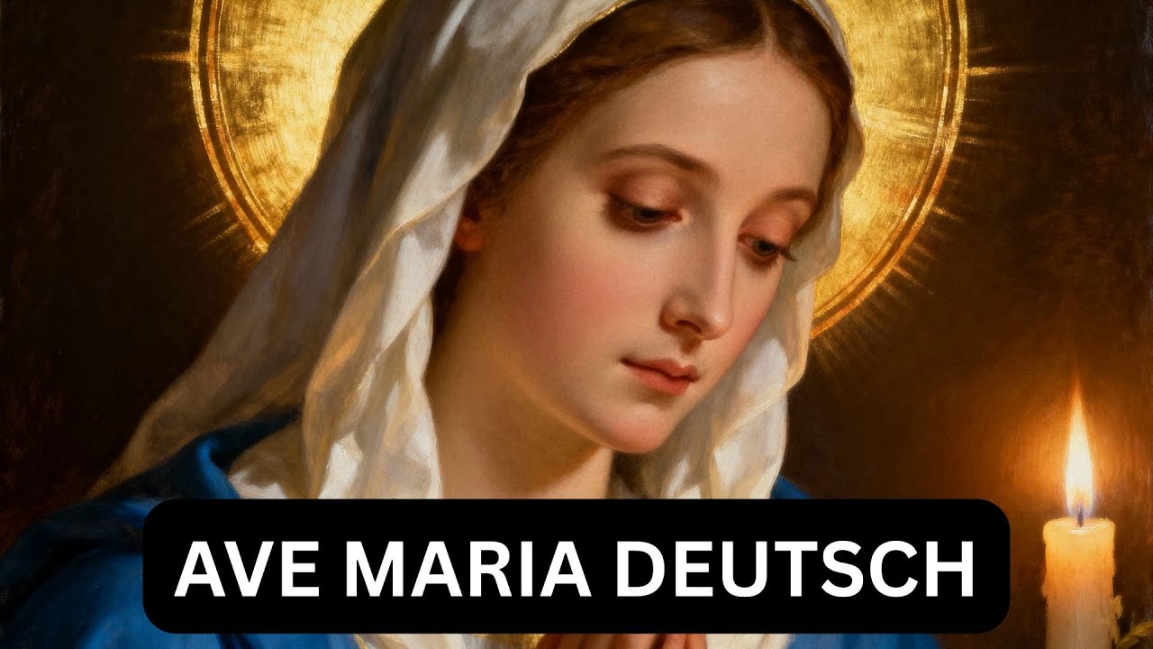 Ave Maria auf Deutsch 🙏 Schubert Kinderchor + Lyrics