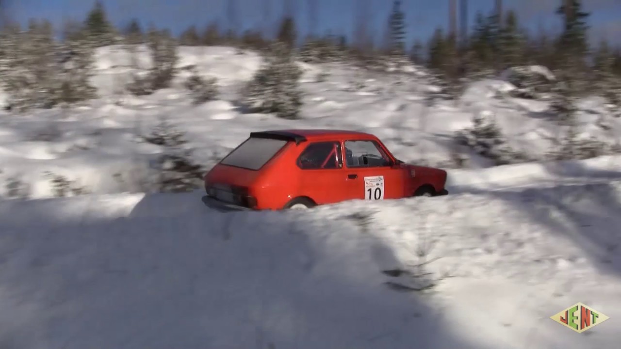 Keurusselkä Miniralli 25.2.2017 Kokkonen-Karhunen Fiat 127 Sport
