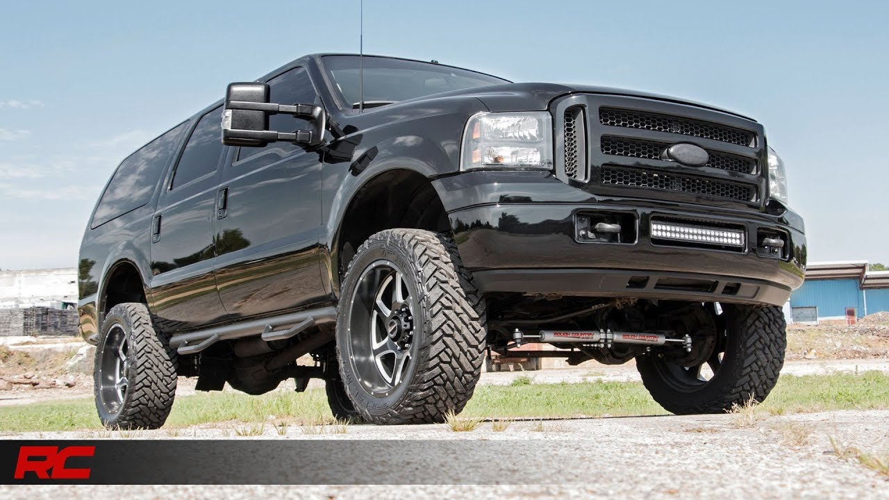2000 2005 Ford Excursion 3 inch Suspension Lift Kit 487 by Rough Country