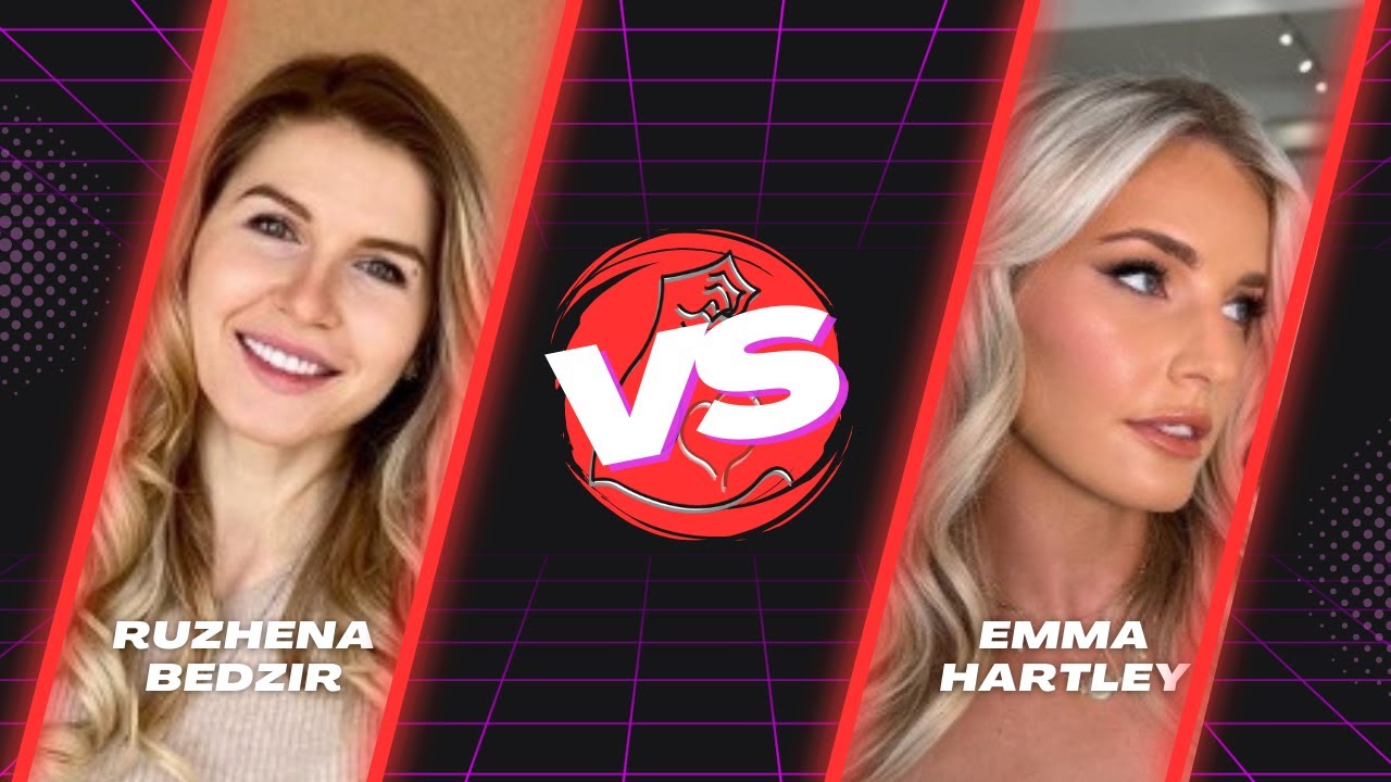 Ruzhena Bedzir vs Emma Hartley ------ (showing her biceps) ---- who wins?