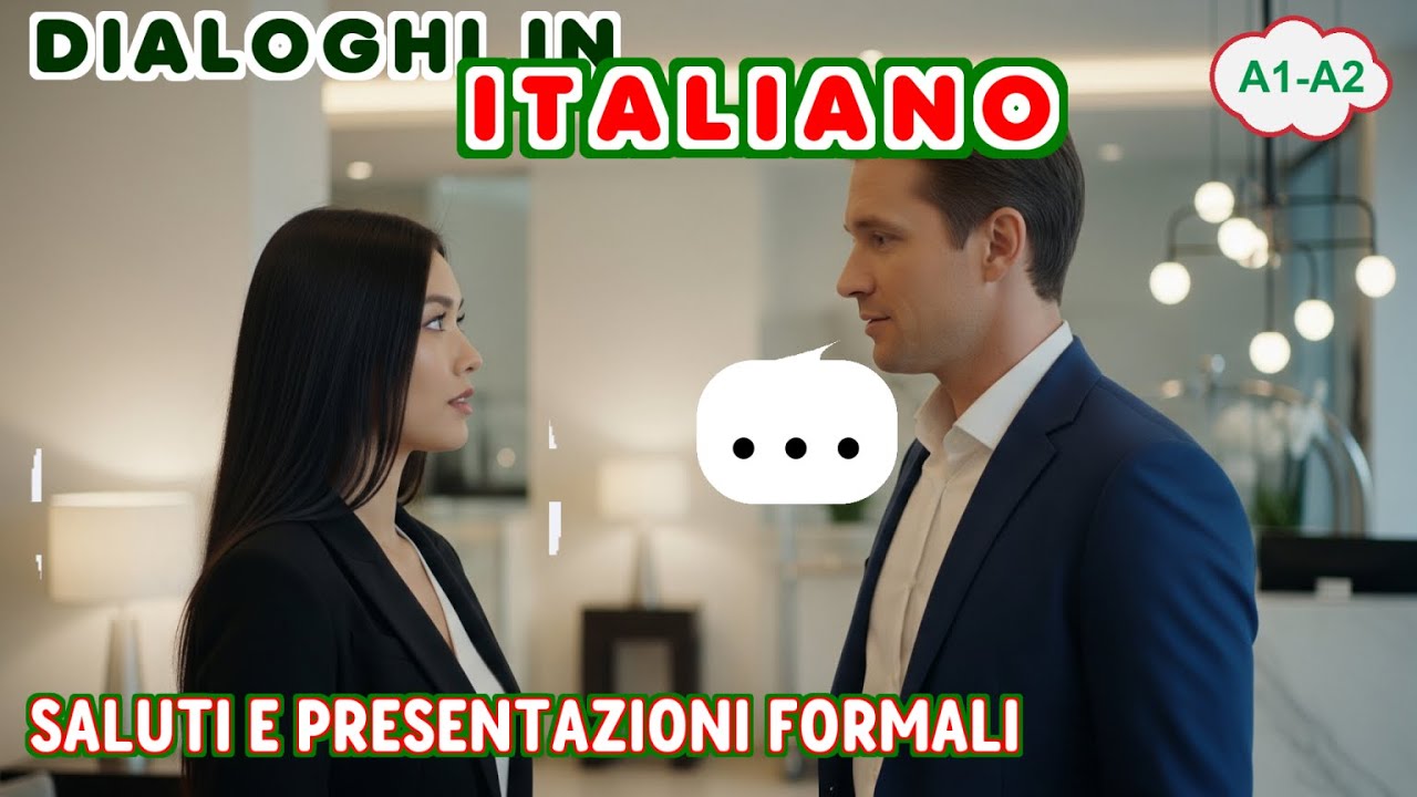 🇮🇹 Учи итальянские приветствия и знакомства! (Официальный диалог!) 👋