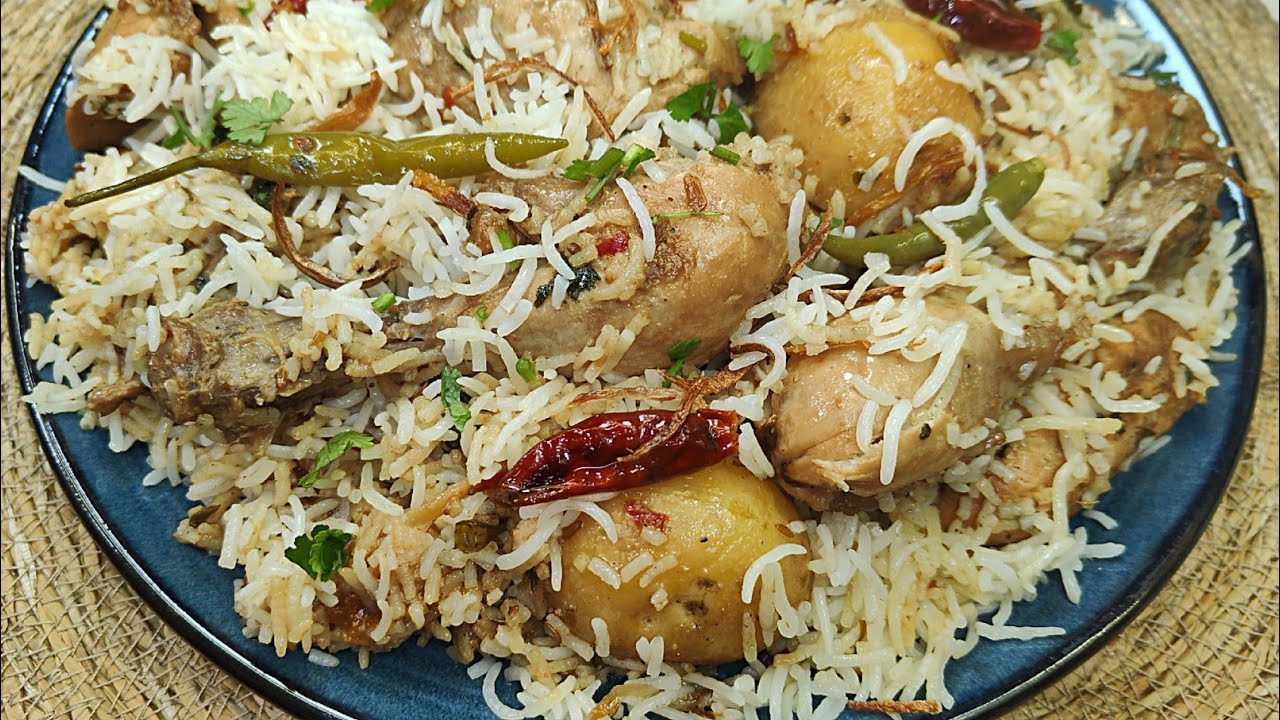 Zabardast Mazedar Chicken Dum Biryani | Easy & Tasty White Chicken Dum Biryani | Chicken Biryani
