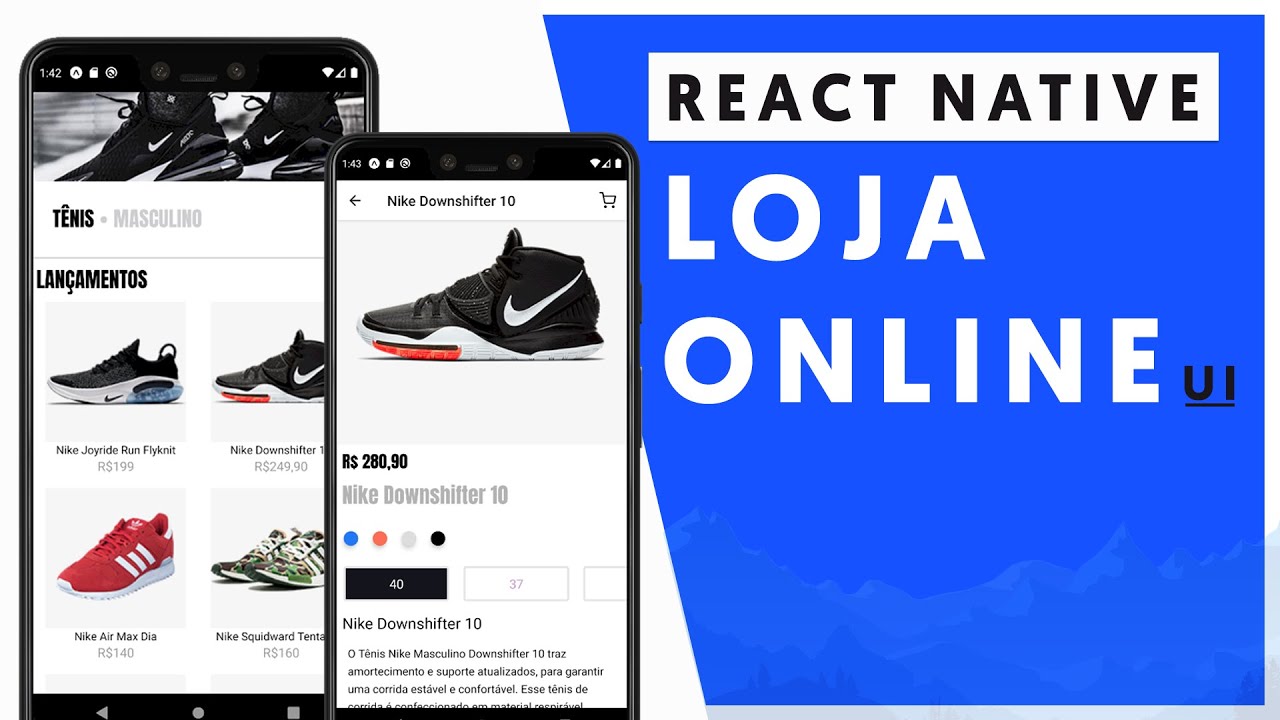 Criando interface de Loja com React Native - Aula 01