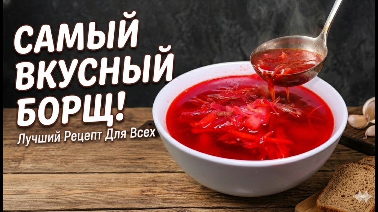 Тот самый Борщ: Классический рецепт, который ищут все.