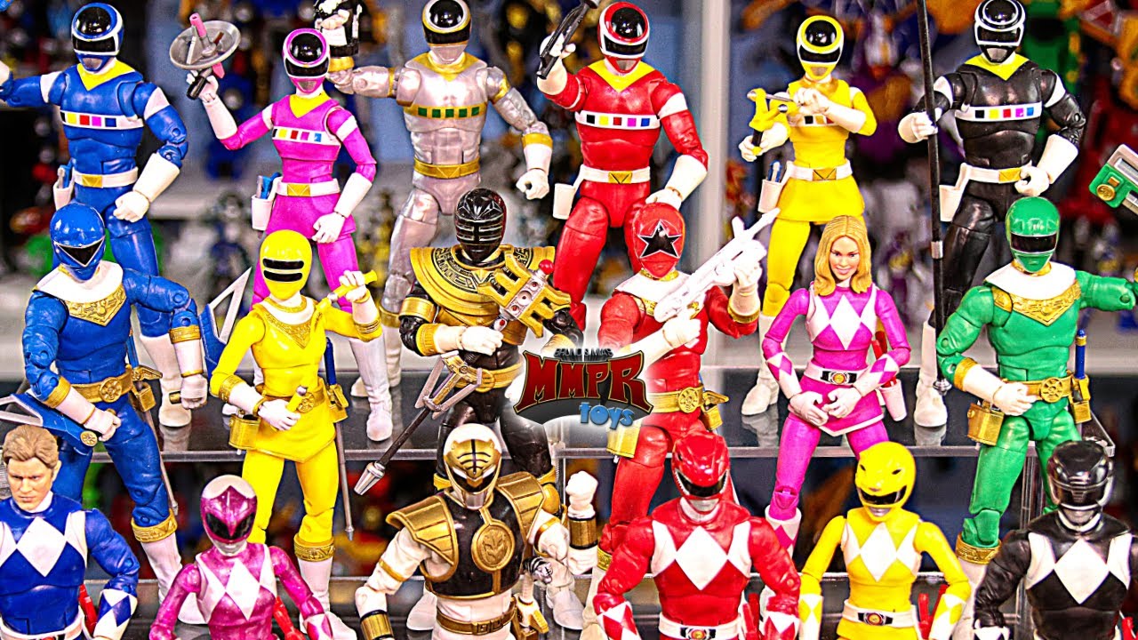 Power Rangers Display Shelf Ideas Continued