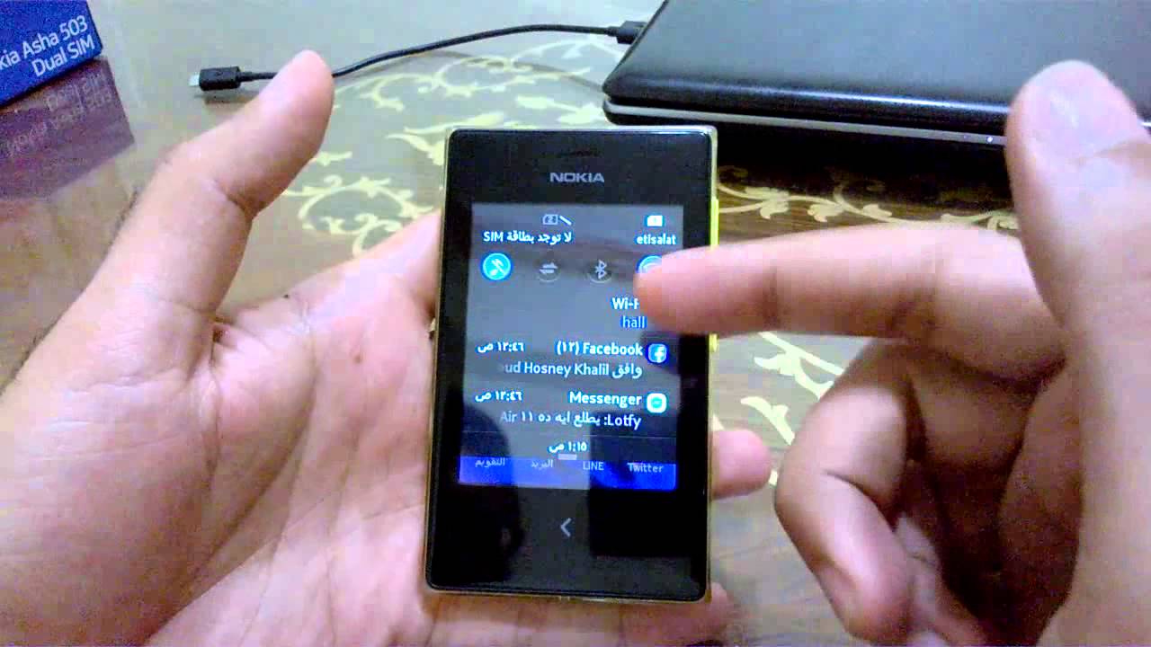 عرض لNokia Asha 503