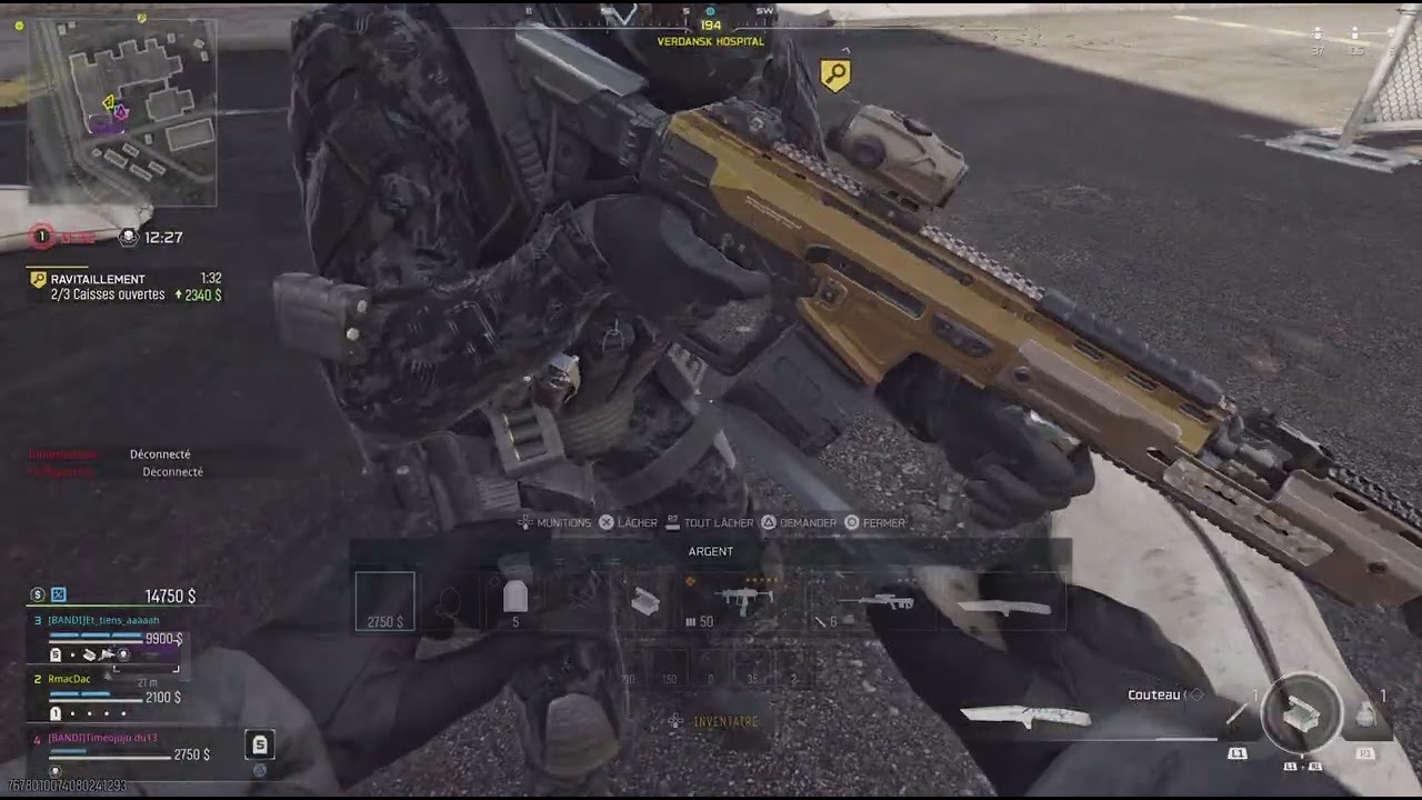 Call of Duty warzone top 3 avec le poto(ami)