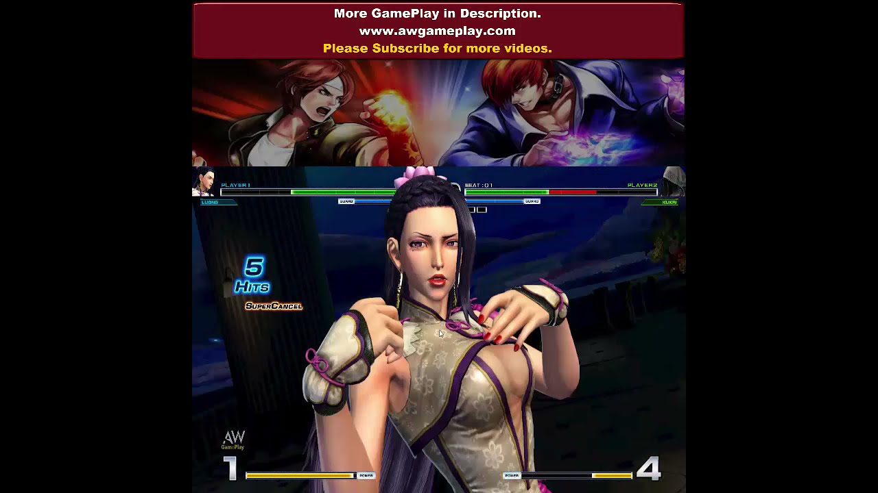 Luong VS Kukri - Round 1 The King Of Fighters KOF 14 