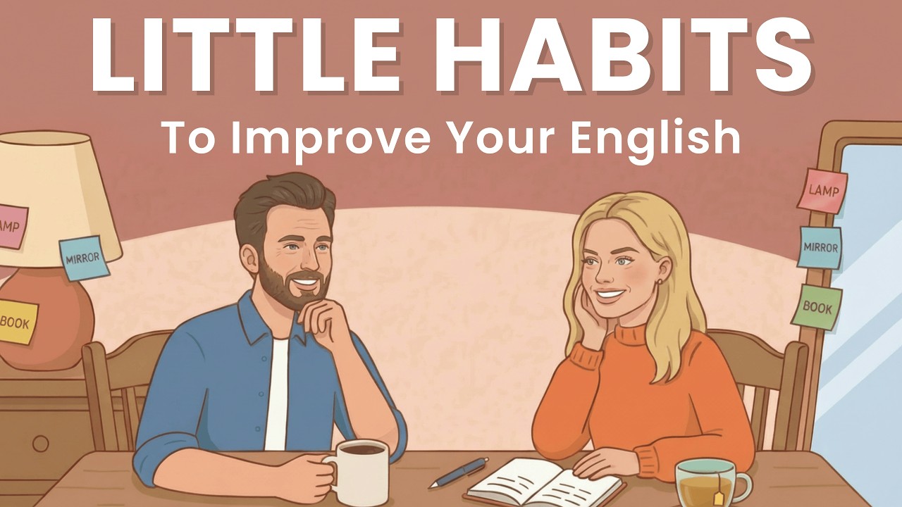 Simple Habits to Learn English | A1 Beginner Level | Fun English Podcast