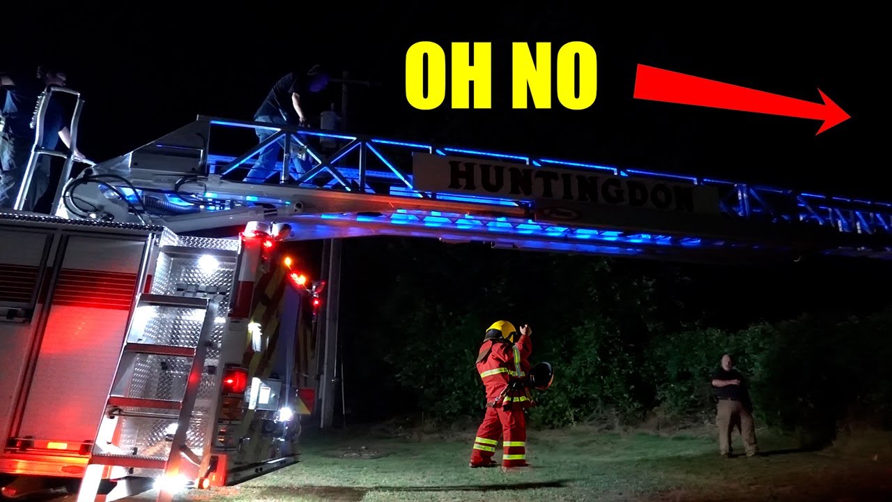 Flew my Drone into FIREWORKS | Had to be rescued by the Fire Department