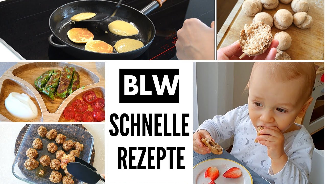 5 BLW REZEPTE: UNSERE TOP SCHNELLE, EINFACHE und GESUNDE REZEPTE für BABY || FINGERFOOD FÜR BABY
