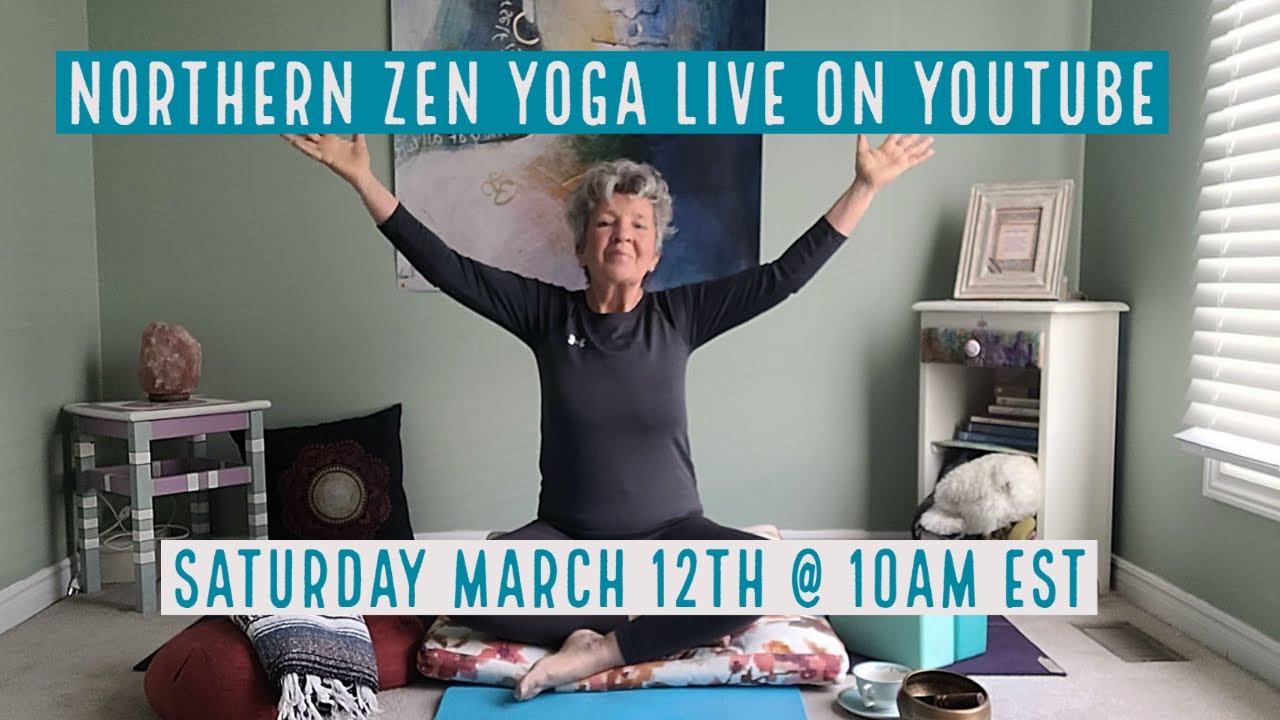 LIVE GENTLE YOGA - March 12th, 2022