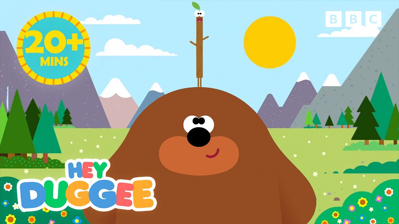 Outdoor Adventures with Duggee! 🧡 | Exploring with Duggee and the Squirrels | Hey Duggee