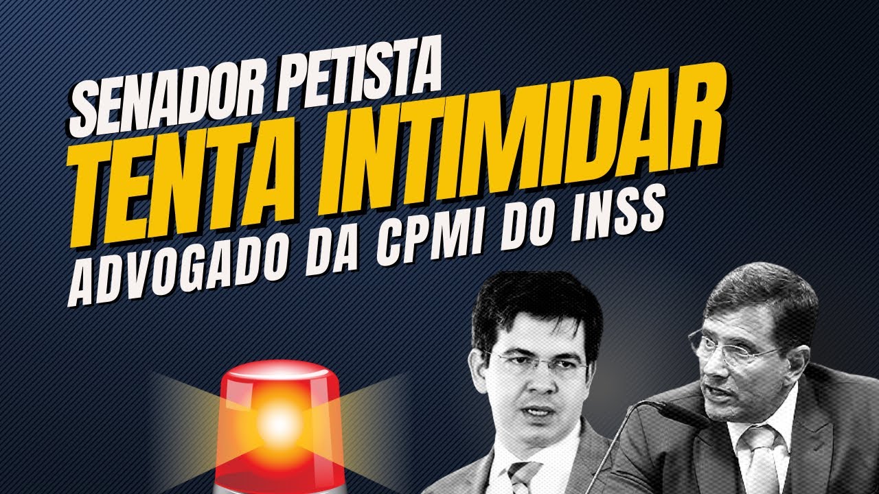 SENTIU! Senador petista, Randolfe Rodrigues tenta intimidar advogado da CPMI do INSS, Eli Cohen