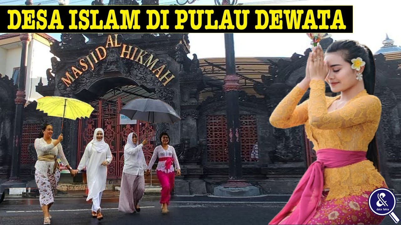 TOLERANSI TINGKAT TINGGI.!! Mengenal 5 Kampung Islam di Pulau Dewata Bali yang Jarang Terekspos