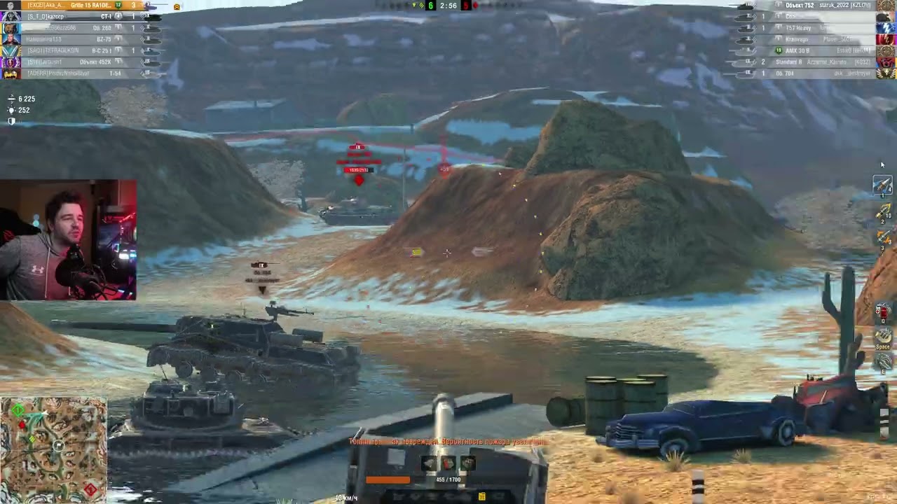 RISKY GRILL 15 ● INCREDIBLE SHOOTING ACROSS THE ENTIRE MAP ● WoT Blitz
