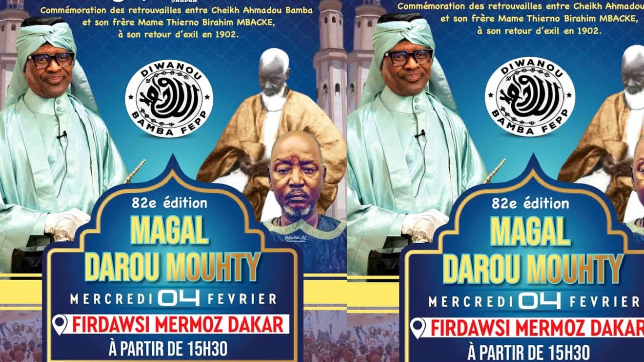 🛑Direct Magal darou a firdawsi chez cheikh modou kara Mbacké 
