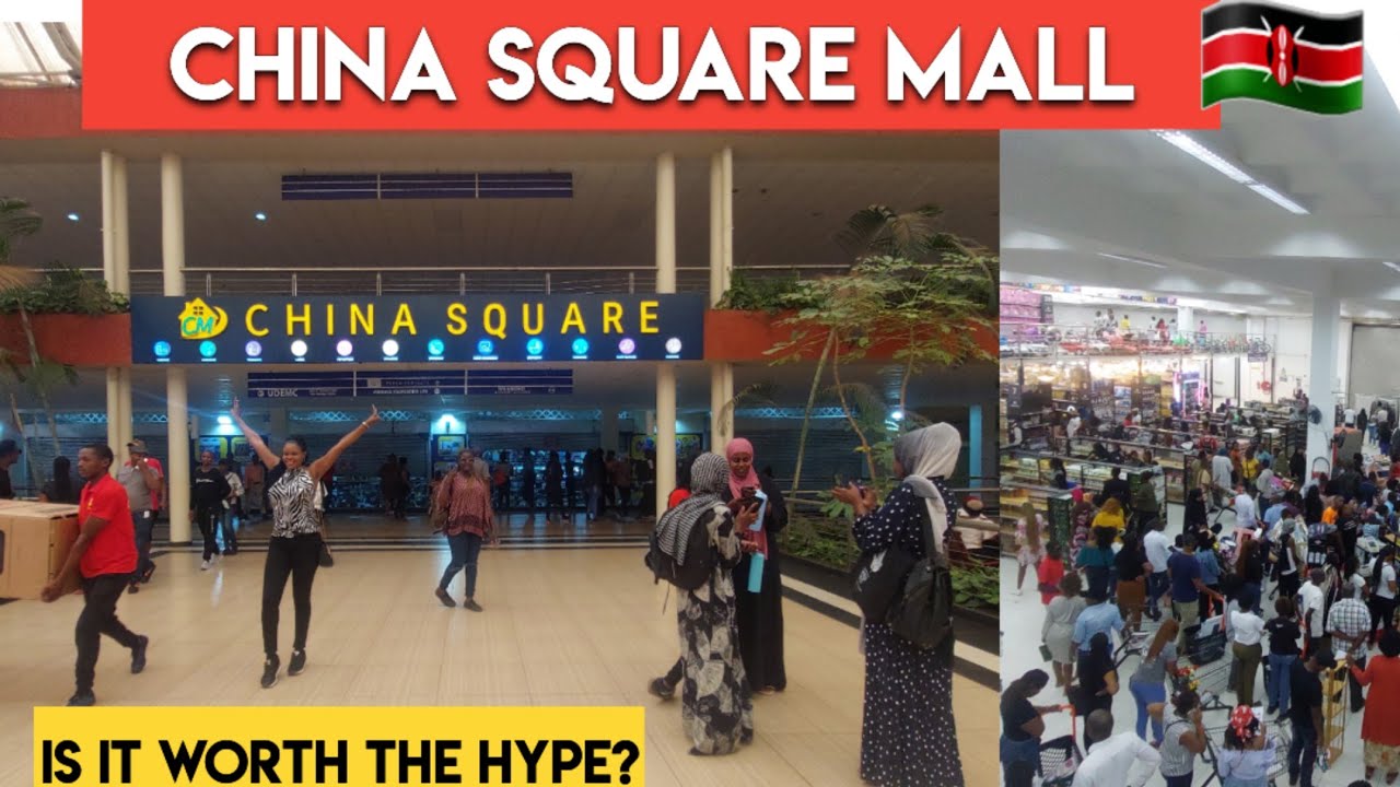 Внутри самого популярного торгового центра в Кении — China Square