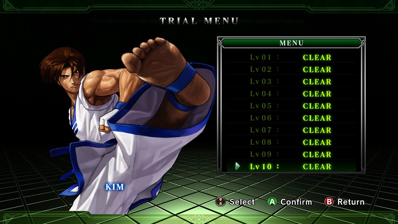 The King of Fighters XIII | Kim Kaphwan TRIALS