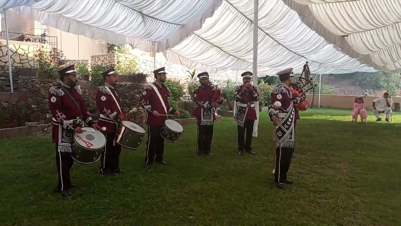 Abbottabad pipe band .  03168007774 03065621175