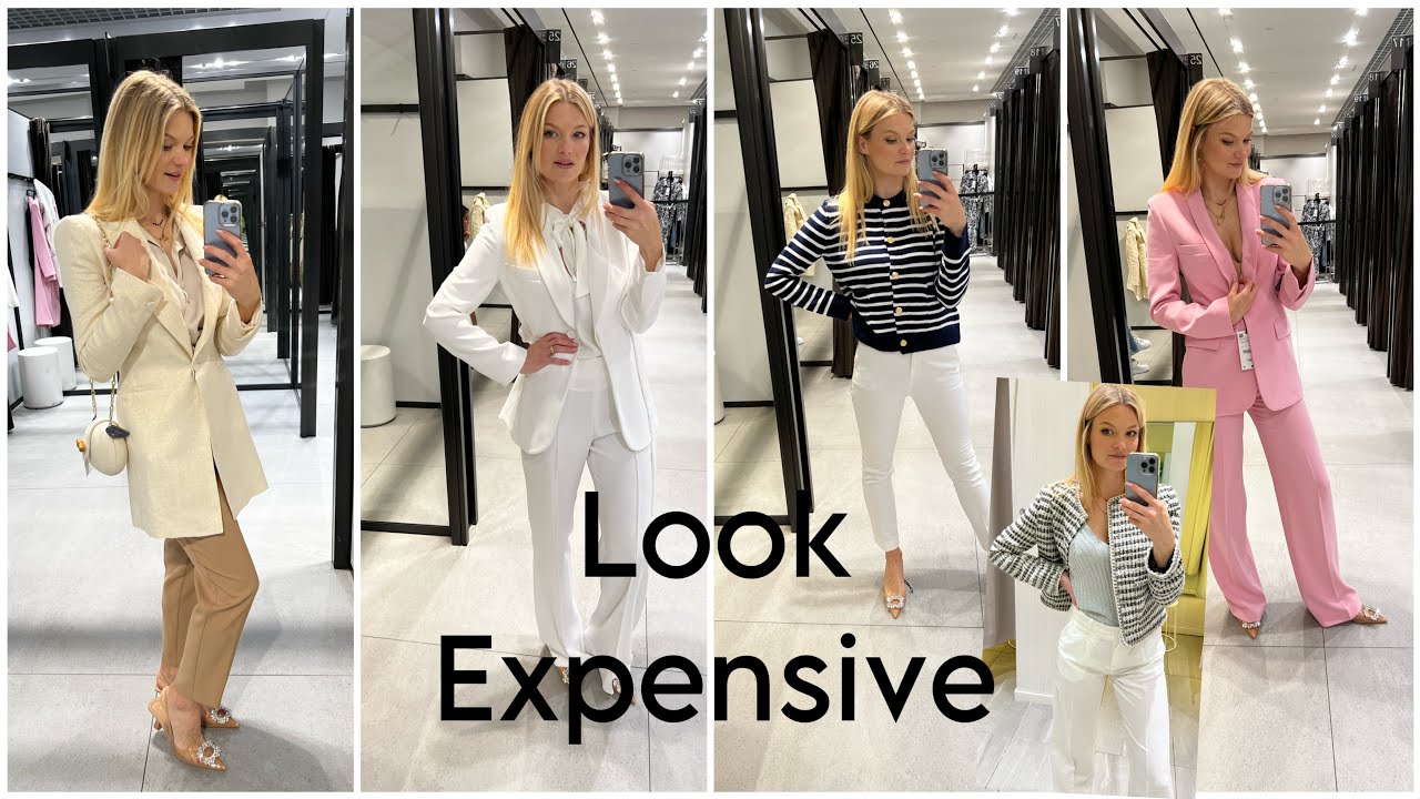 Jak wyglądać luksusowo za przystępną cenę  ZARA i H&M- LUXURY, Look expensive