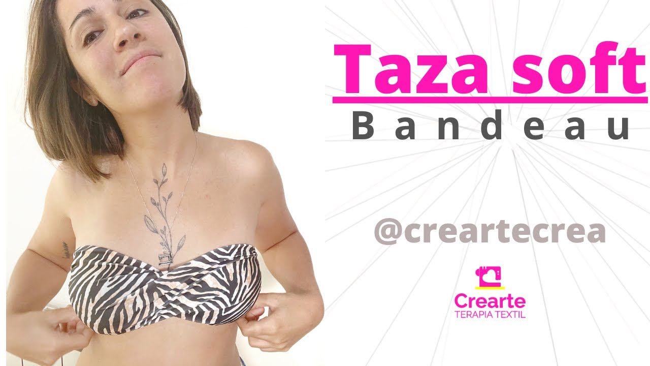 TAZA SOFT . DIY TOP Bikini. Crea este TRAJE DE BAÑO.
