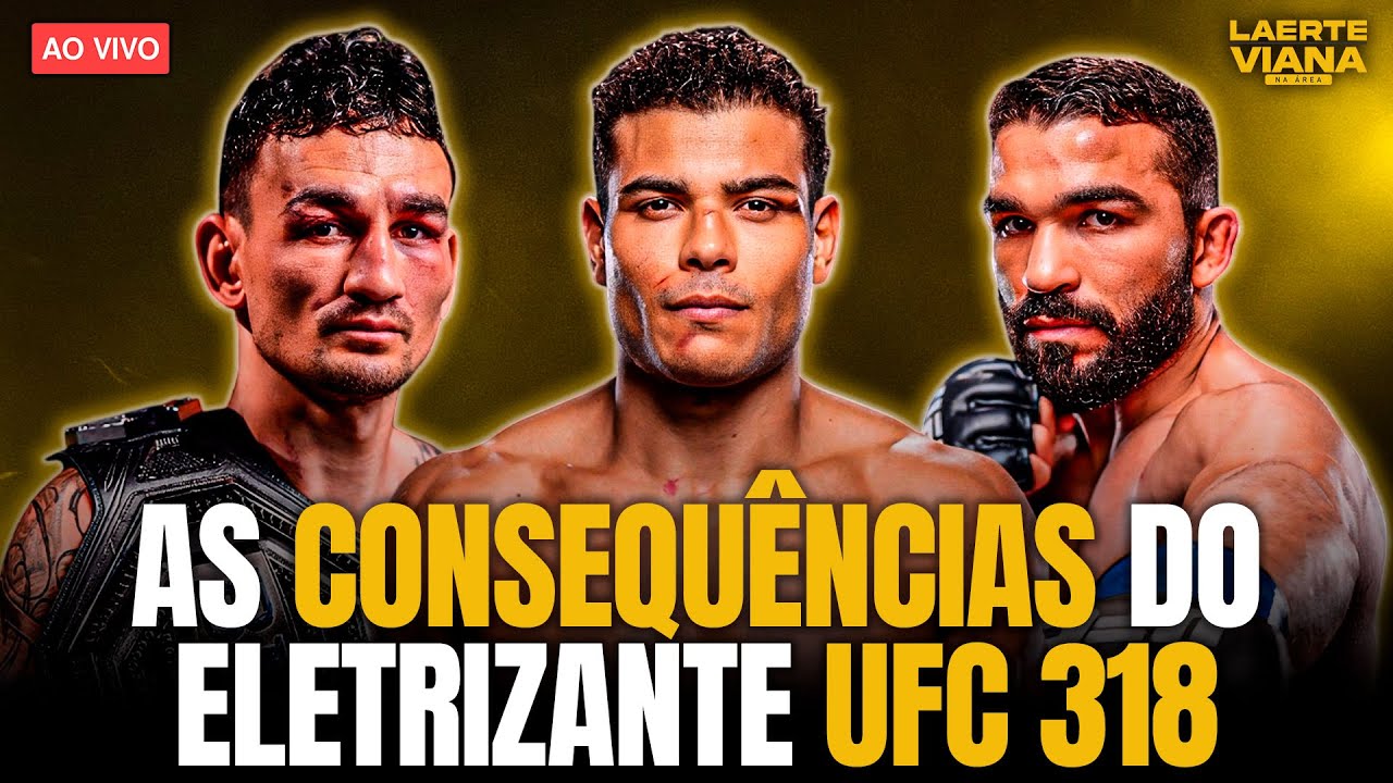OS FUTUROS DE BORRACHINHA, MAX HOLLOWAY, PITBULL E COMPANHIA APÓS UFC 318 (PODCAST 05)