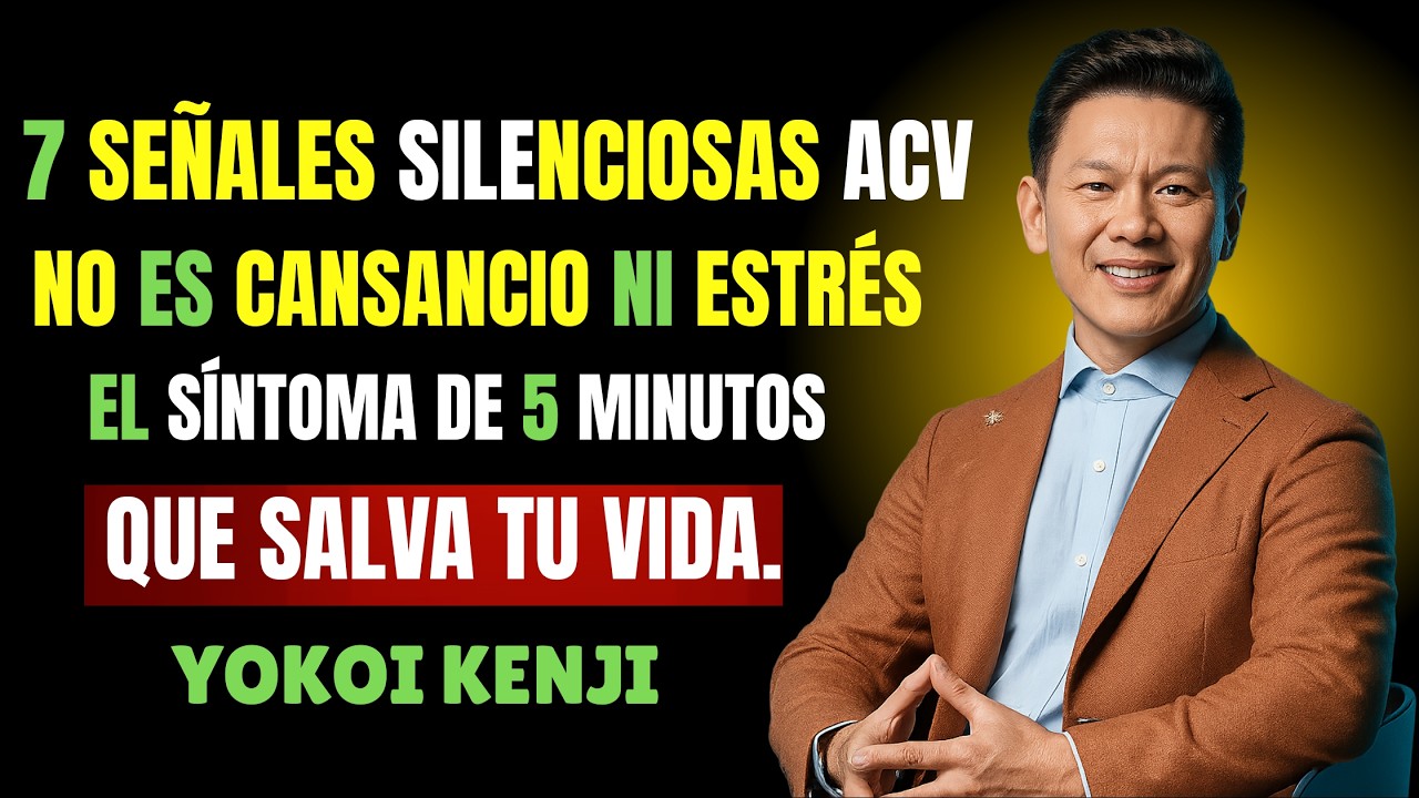 7 Señales Silenciosas de un Derrame Cerebral (No las ignores más) ⚠️No es cansancio ni estrés: