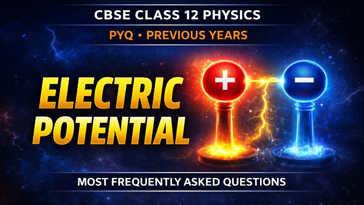 Electrostatics l PYQ 2024 Class 12 Board exam  preparation  l Physics 12th | Live Class