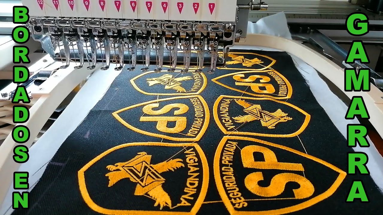 COMO ES EL PROCESO DE BORDADOS COMPUTARIZADOS EN GAMARRA - GALERÍAS VICTORIA - CON SUBTÍTULOS