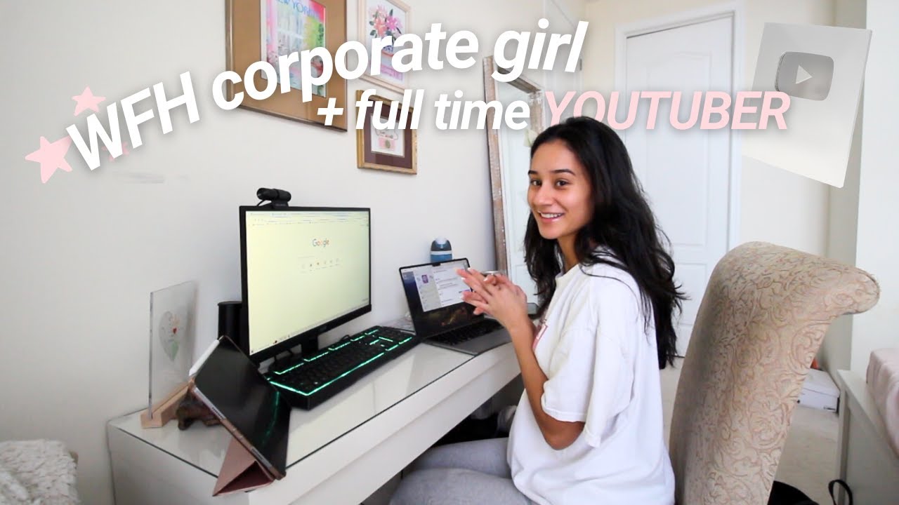 A Day in My Life as a WFH girly + full time influencer