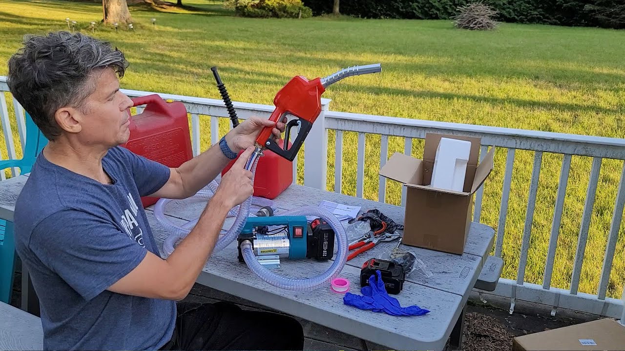 Review of the SeeSii Cordless Electric Fuel Transfer Pump