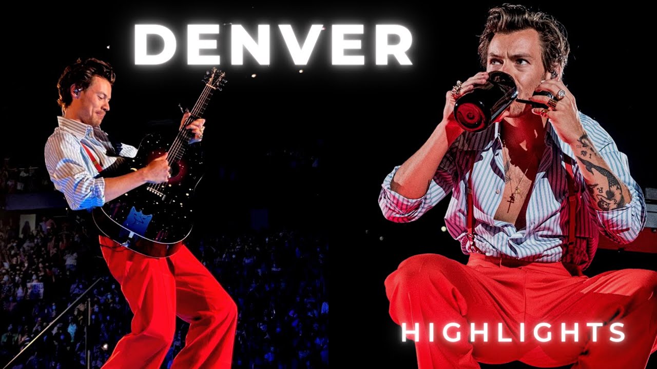 HARRY STYLES - DENVER 2021 [Hd Scene Pack]