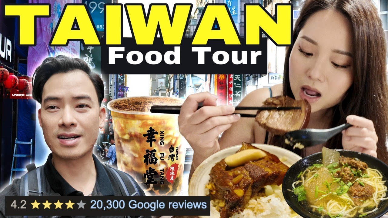 Eating Taiwanese Food 🇹🇼 With THOUSANDS of Reviews | Taiwan Food Guide Vlog