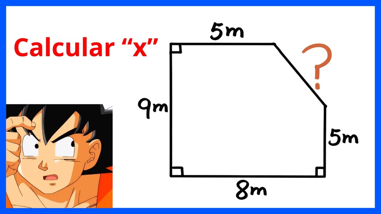 RETO MATEMATATICO | Utilizando el Teorema de Pitágoras
