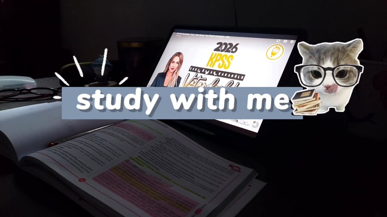 Study with me ✨️| playlist 🎧 | take note 📑 | eat them 💪🏻