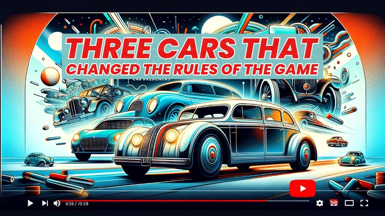 Unusual Masterpieces: Three Cars That Changed the Rules of the Game